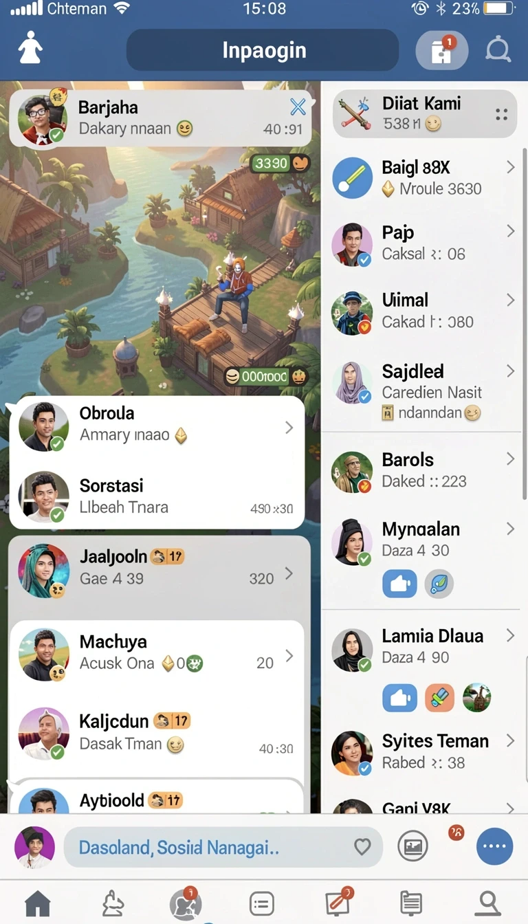 Tampilan utama aplikasi Review Aplikasi api5000 yang intuitif dan efisien.