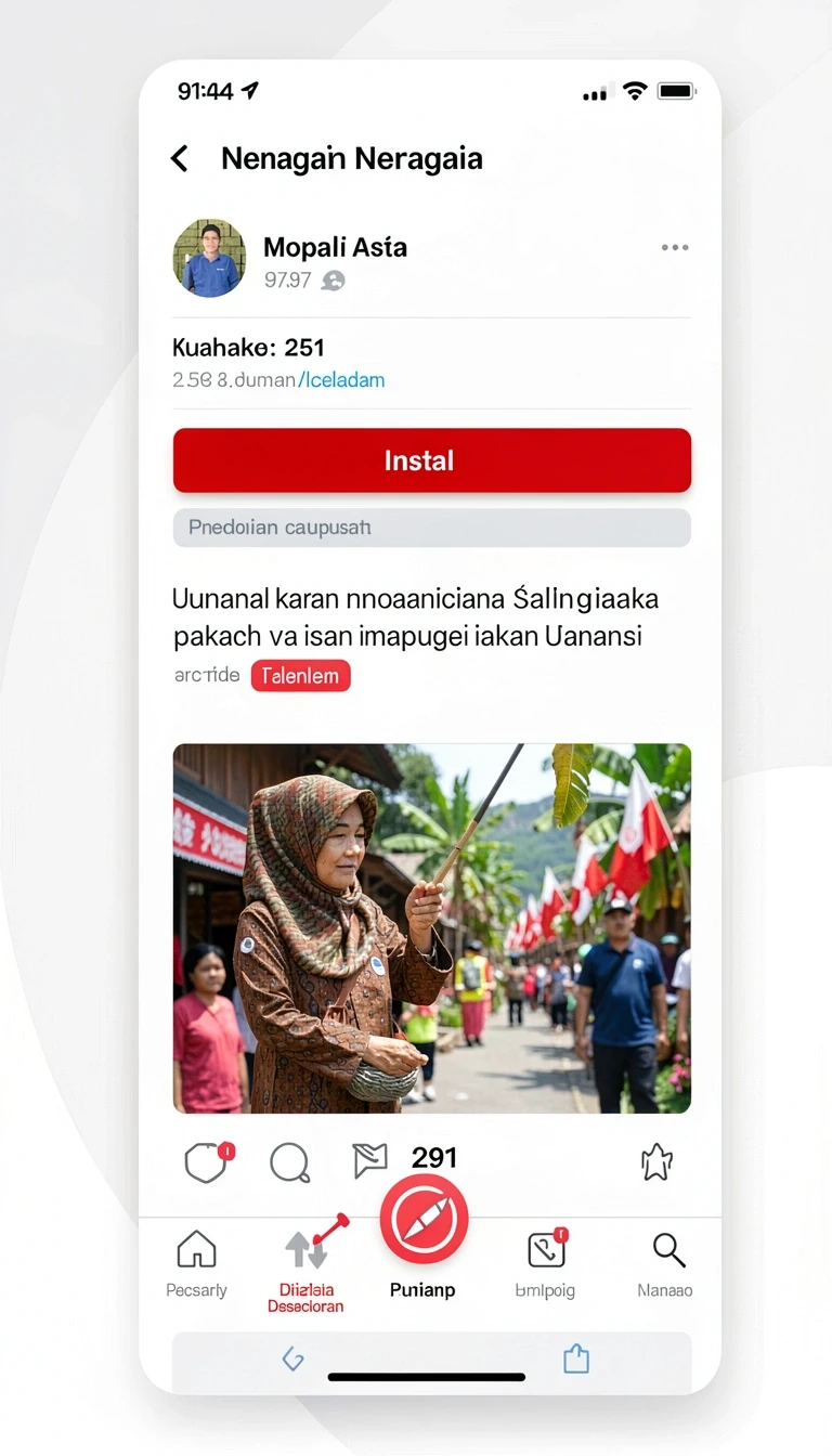 Tampilan utama aplikasi Review Aplikasi garco200 yang intuitif dan efisien.